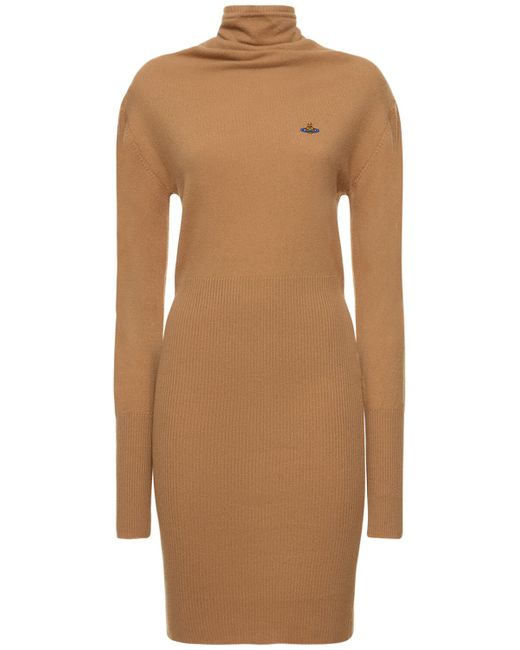 Vivienne Westwood Bea Wool Cashmere Mini Dress