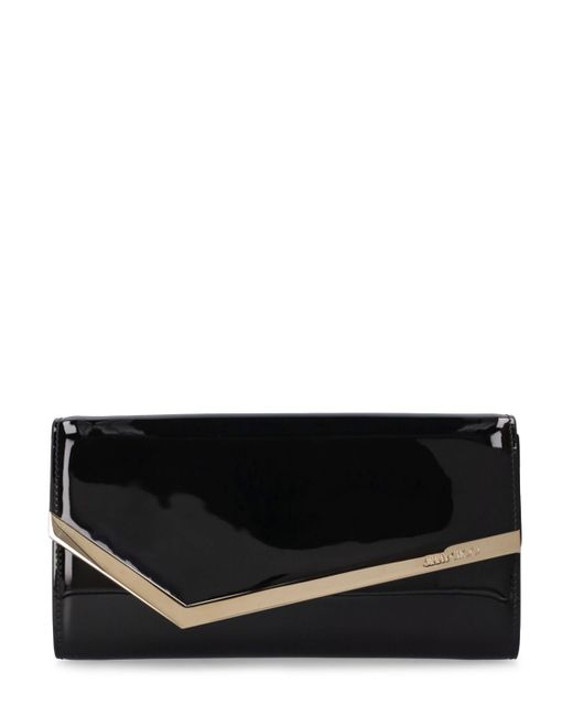 Jimmy Choo Emmie Patent Leather Clutch