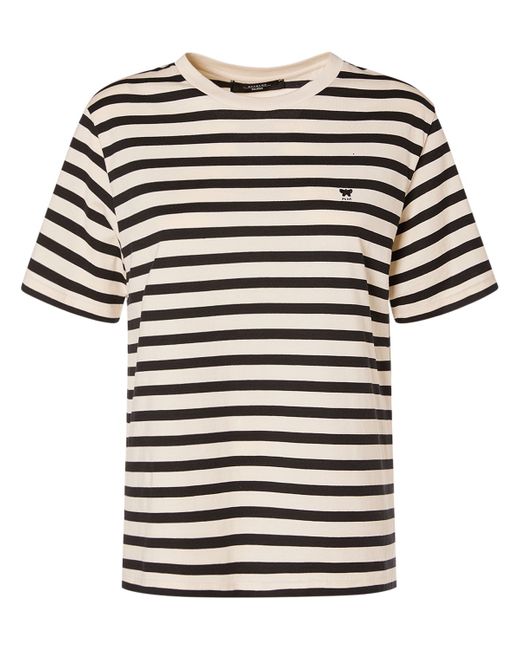 Weekend Max Mara Deodara Striped Cotton Jersey T-shirt