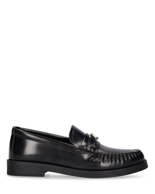 Jimmy Choo 15mm Addie Leather Loafers