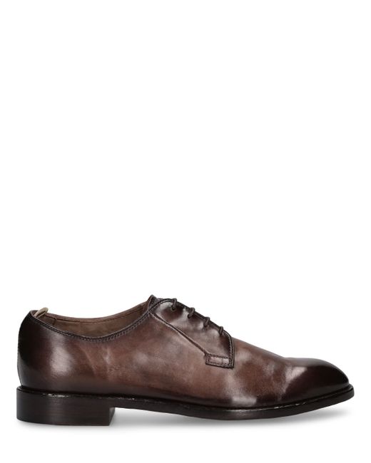 Officine Creative Canyon Derby Leather Lace-up Shoes
