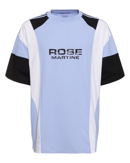 Martine Rose Logo Cotton Football Top