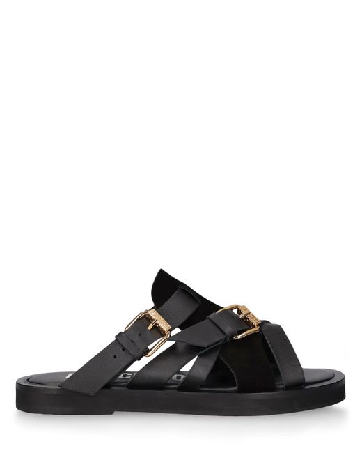 Moschino Leather Sandals