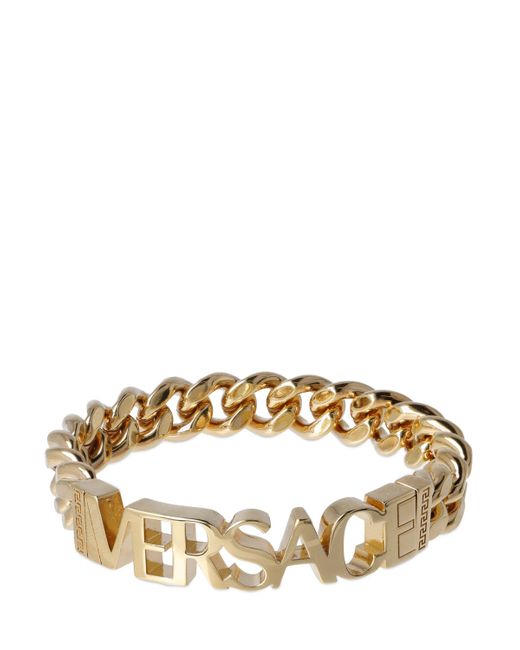 Versace Metal Logo Bracelet
