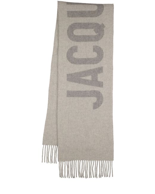 Jacquemus Lecharpe Logo Wool Scarf
