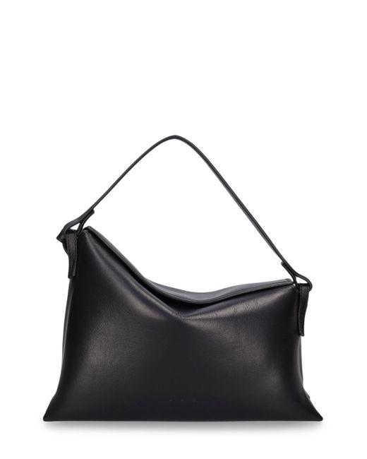Aesther Ekme Mini Lune Smooth Leather Shoulder Bag