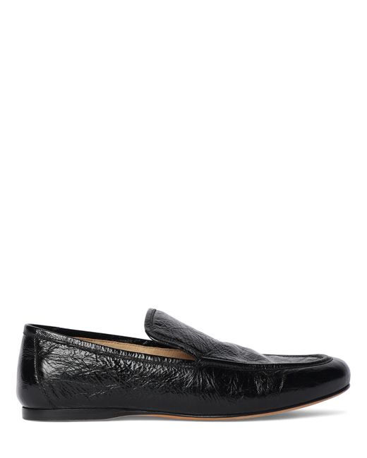 Khaite 10mm Alessia Leather Loafers
