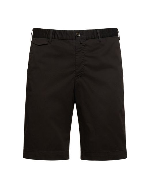 PT Torino Stretch Cotton Bermuda Shorts