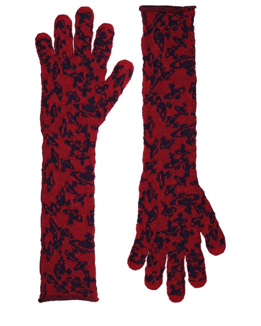 Vivienne Westwood Knitted Long Gloves