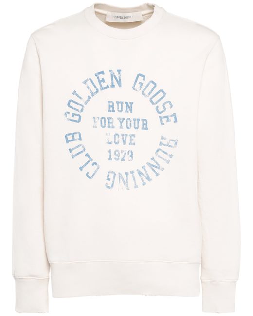 Golden Goose Journey Running Club Cotton Sweatshirt