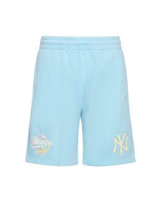 New Era N.y. Yankees Cotton Blend Shorts