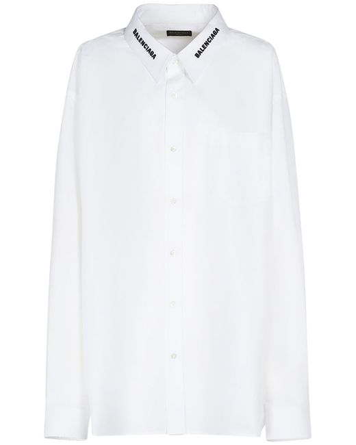 Balenciaga Cotton Poplin Shirt