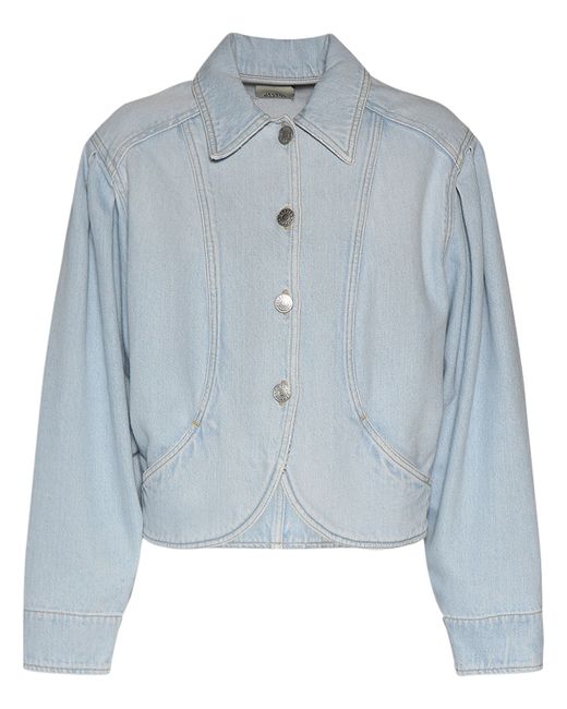 Isabel Marant Valette Buttoned Cotton Jacket