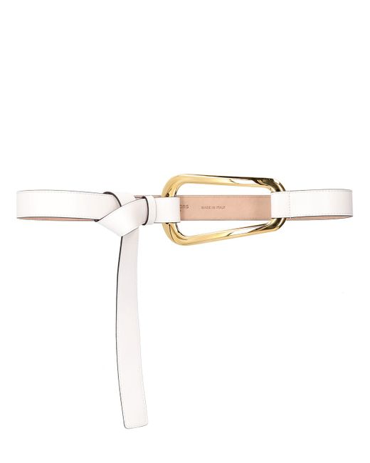 Michael Kors Collection 40mm Leather Belt W Loop