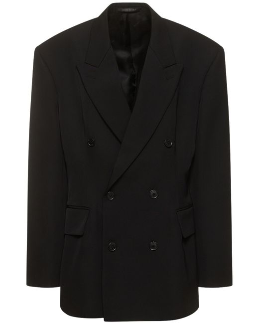 Balenciaga Cinched Wool Jacket