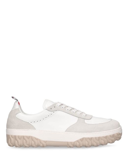 Thom Browne Letterman Sneakers W Cable-knit Sole