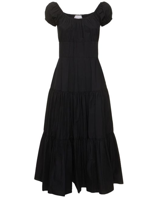 Michael Kors Collection Cotton Poplin Midi Dress