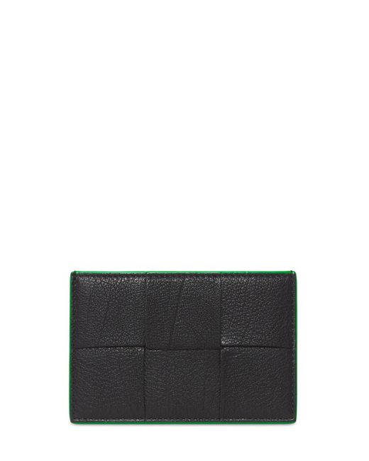 Bottega Veneta Cassette Leather Credit Card Case