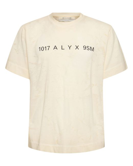 1017 Alyx 9Sm Logo Print Translucent T-shirt