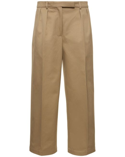 Thom Browne Cotton Tweed Straight Pants