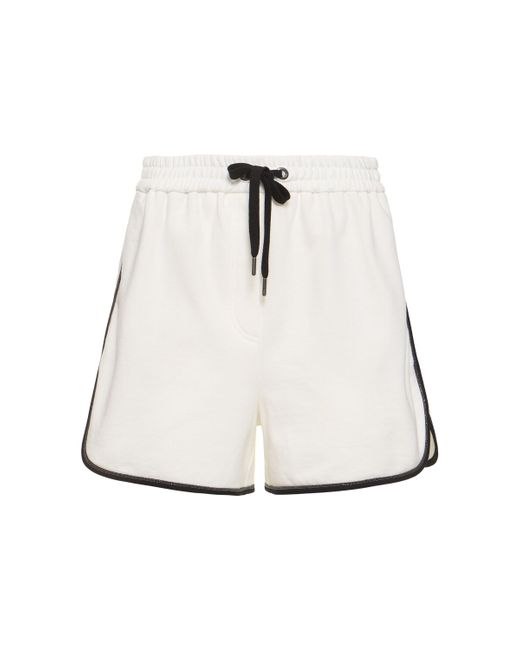 Brunello Cucinelli Cotton Jersey Shorts