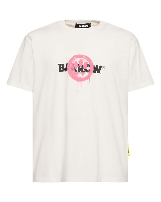 Barrow Printed Cotton T-shirt