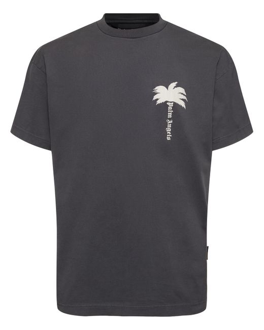 Palm Angels The Palm Print Cotton T-shirt