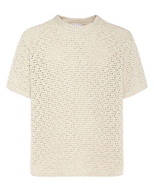 Bottega Veneta Cotton Crochet T-shirt