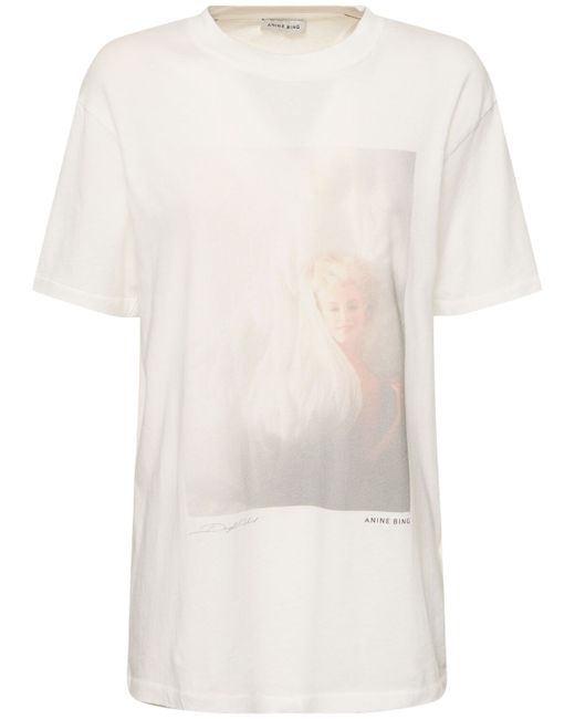 Anine Bing Lili Cotton Jersey T-shirt