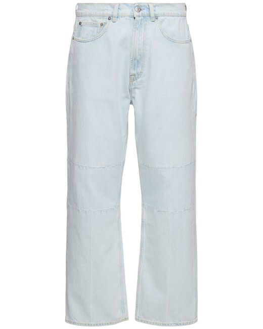 Our Legacy 25.5cm Extended Third Cut Cotton Jeans