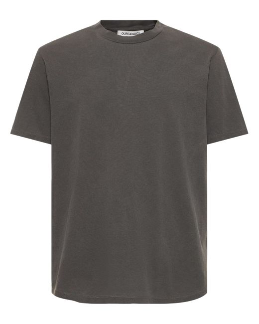 Our Legacy Cotton Jersey Boxy T-shirt