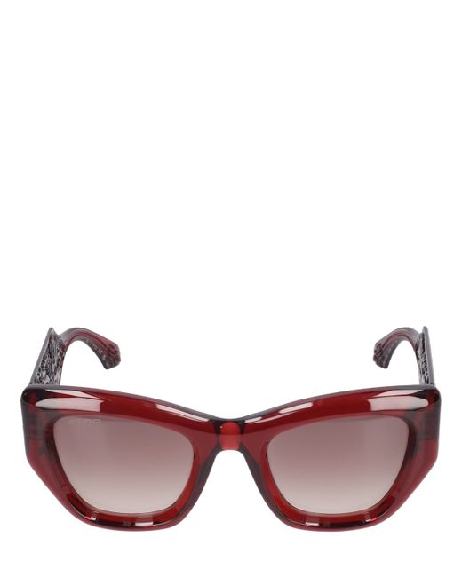 Etro Paisley Cat-eye Sunglasses