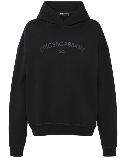 Dolce & Gabbana Logo Jersey Hoodie