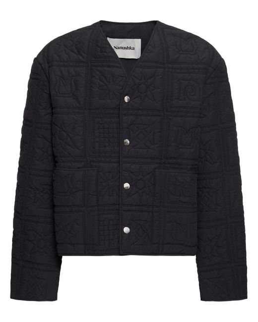 Nanushka Quilted Recycled Tech Blend Jacket