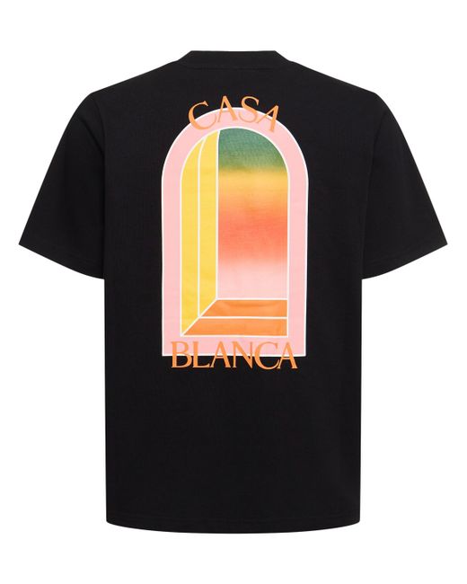 Casablanca Lvr Exclusive Gradient Arch T-shirt