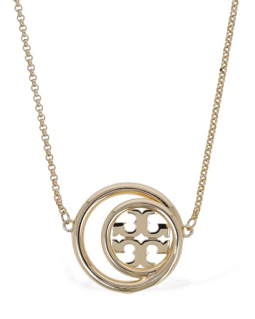 Tory Burch Miller Double Ring Collar Necklace