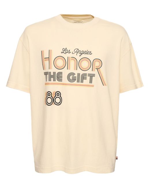 Honor The Gift A-spring Retro Honor Cotton T-shirt