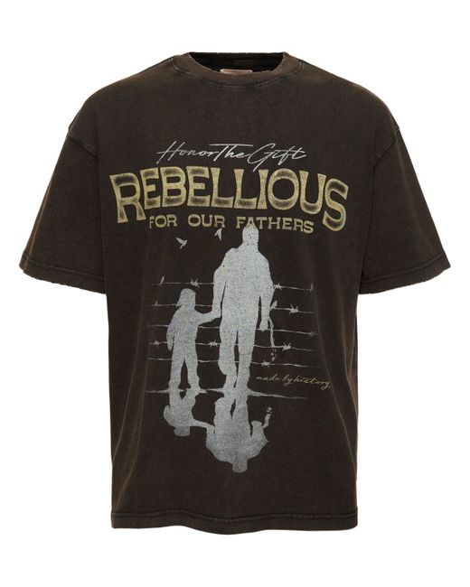 Honor The Gift Rebellious For Our Fathers T-shirt