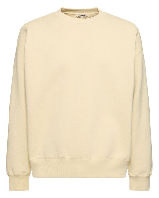 Auralee Cotton Knit Sweatshirt