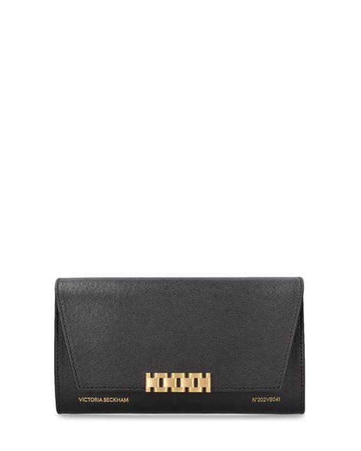 Victoria Beckham Leather Wallet W/chain