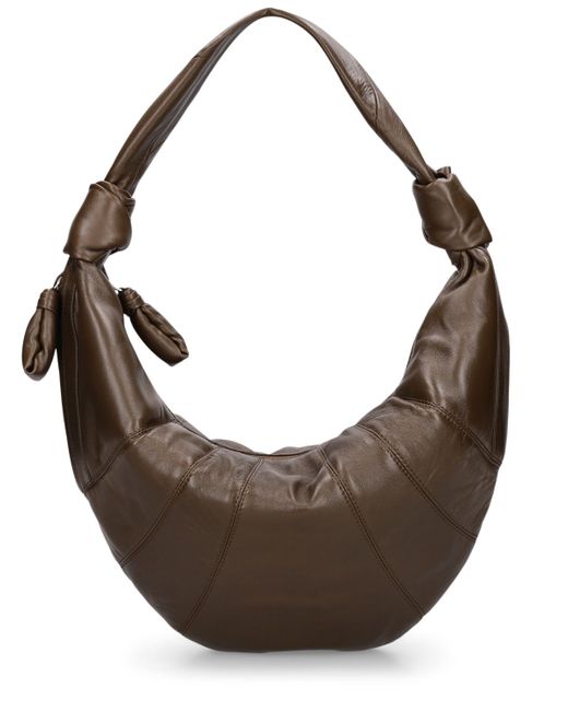 Lemaire Fortune Croissant Leather Shoulder Bag