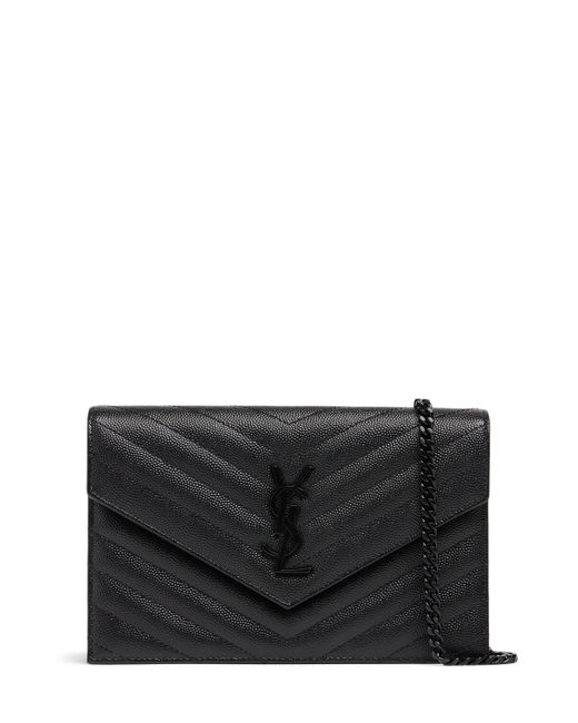 Saint Laurent Small Monogram Quilted Leather Bag