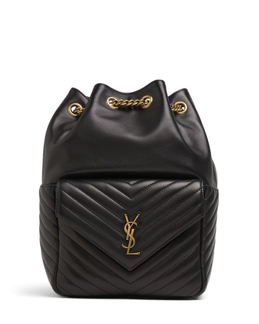 Saint Laurent Joe Leather Backpack