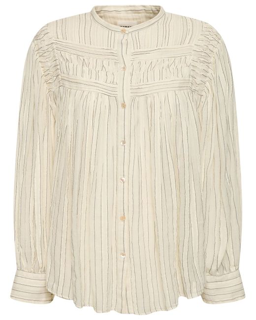Marant Etoile Plalia Buttoned Cotton Shirt