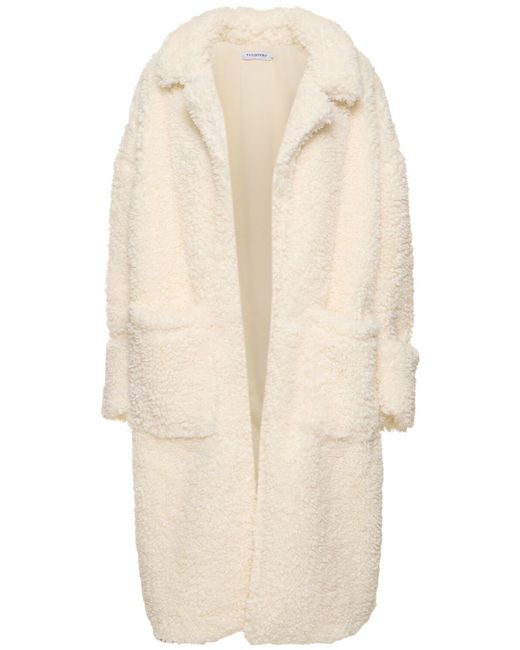WeWoreWhat Curly Faux Sherpa Coat