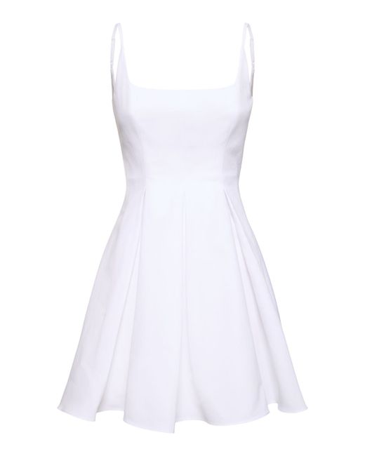 Staud Joli Cotton Blend Mini Dress
