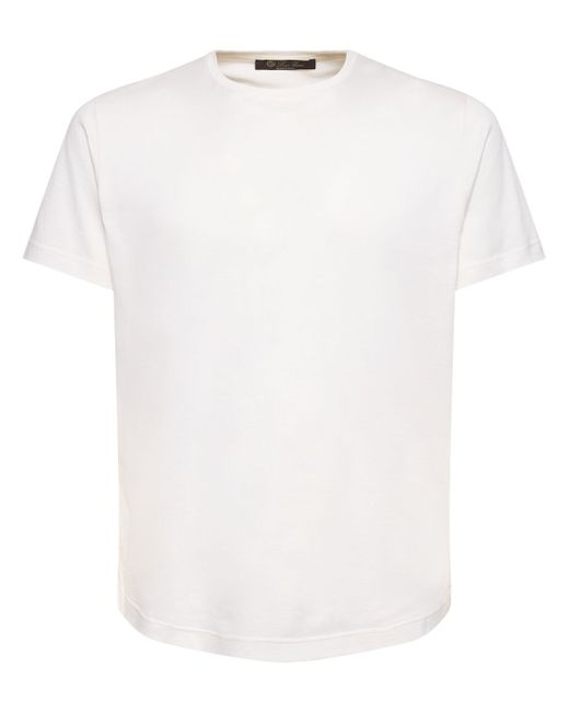 Loro Piana Silk Cotton Soft Jersey T-shirt