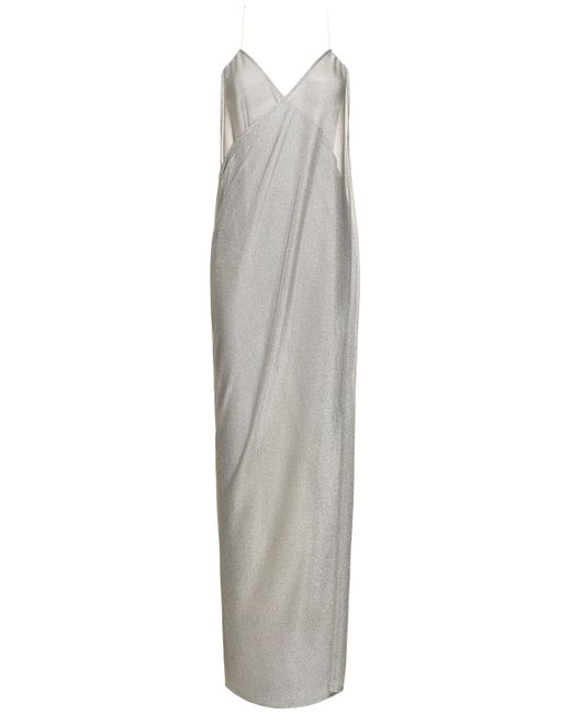 Magda Butrym Jersey Long Dress