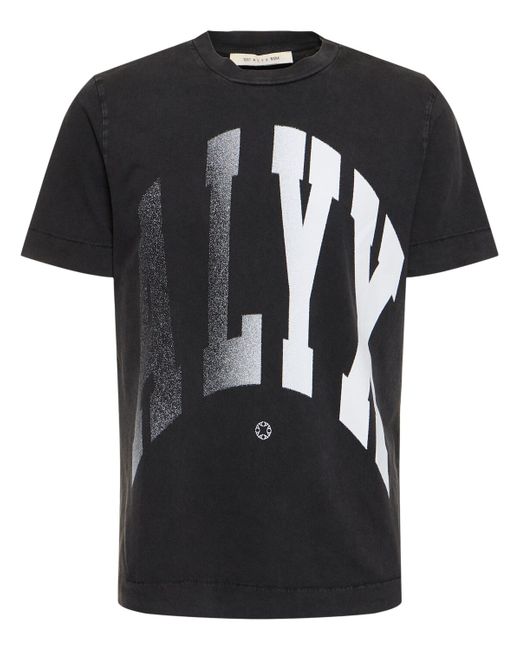 1017 Alyx 9Sm Logo Print Cotton Jersey T-shirt