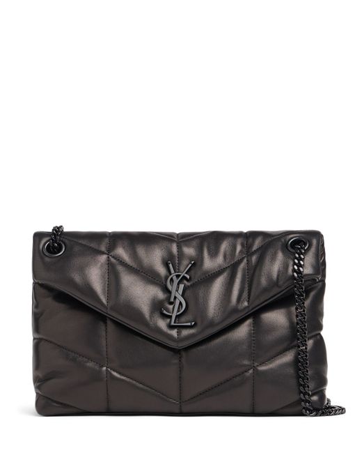 Saint Laurent Small Puffer Leather Shoulder Bag